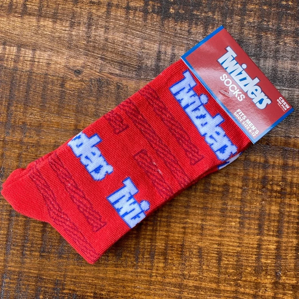 Odd Sox Twizzlers Crew Socks Men’s 6-12